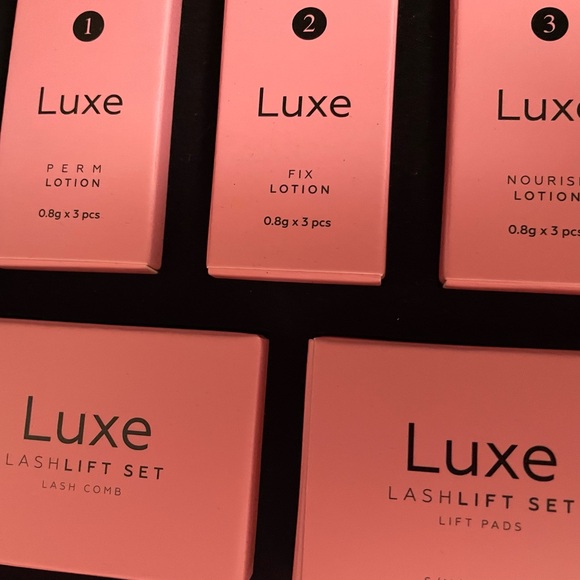 Luxe LashLift & Tint. PLEASE READ: 2 Lashlift applications used. Tint used once - Picture 3 of 3